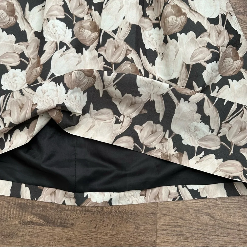 NWOT$398 J. Crew Collection Luela Antique Tulip Fit & Flare dress size 4_7